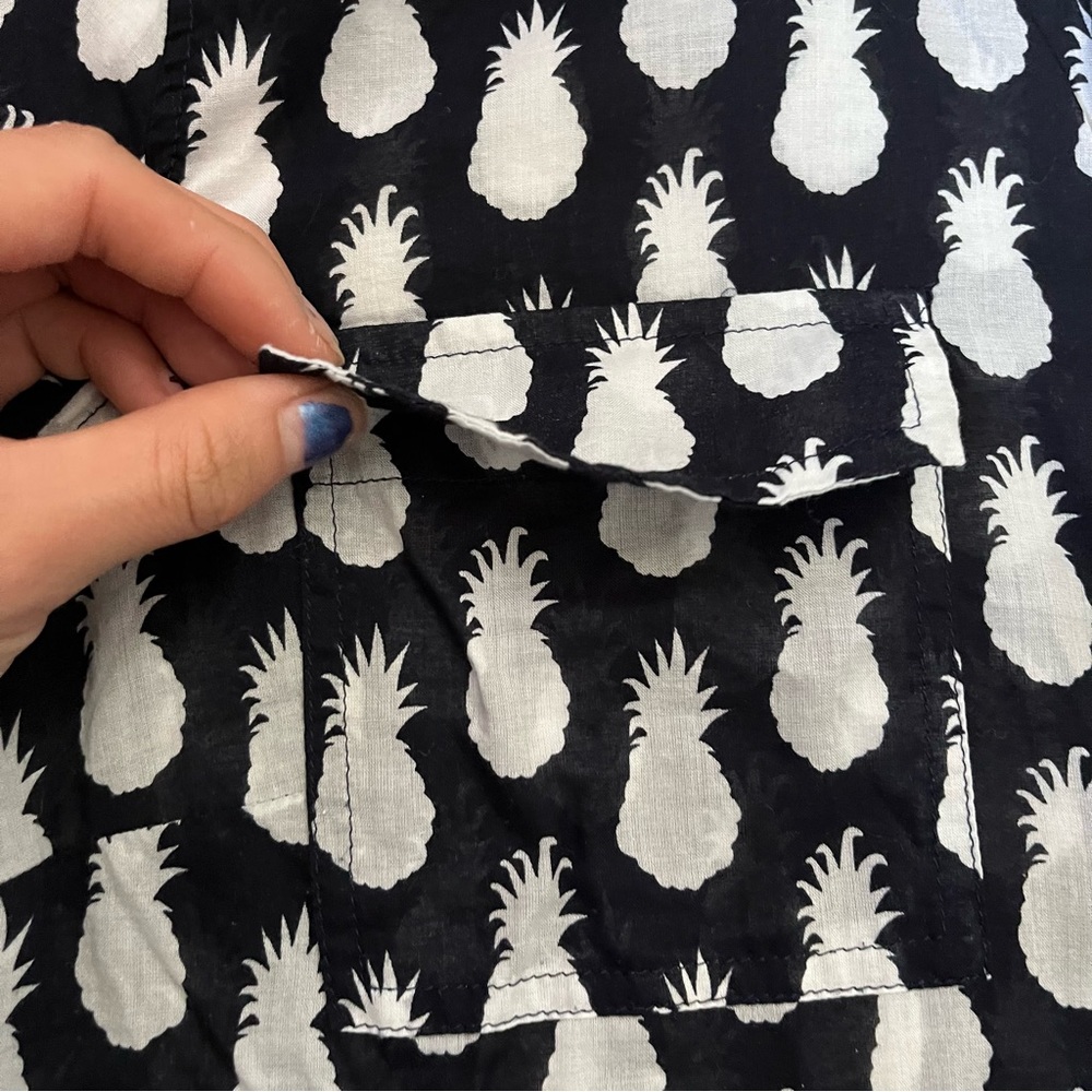 Talbots Pineapple Button Down - image 4